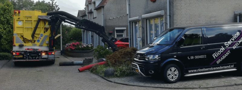 Riool verstopt Oosterhout